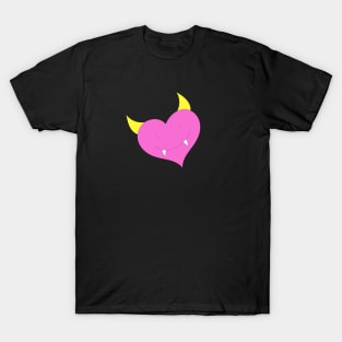 Heart Shape Devil T-Shirt